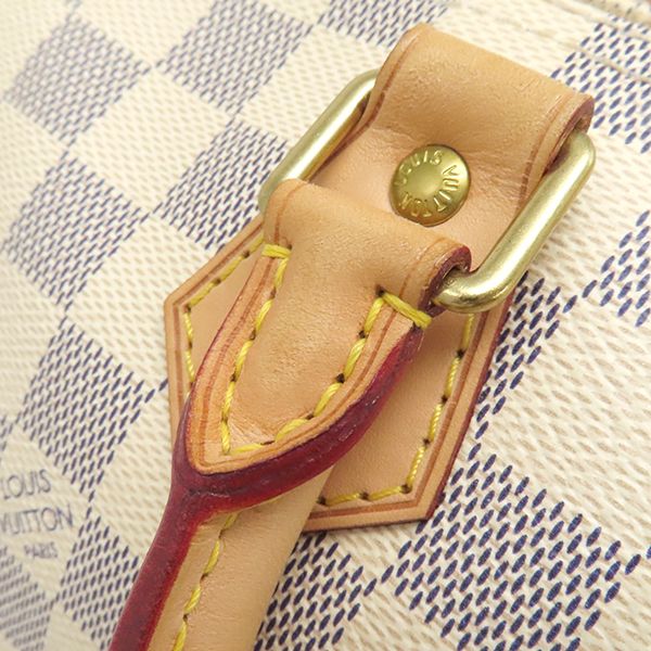 Louis Vuitton Handbag Speedy Bandouliere 30 Damier Azure Canvas Damier Azure