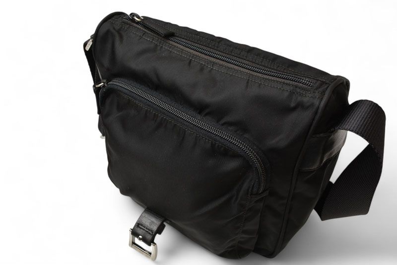 Prada Shoulder Bag Prada Crossbody Bag Nylon Black Bt0173