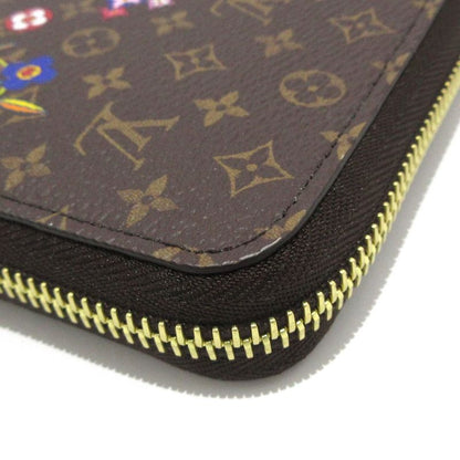 Louis Vuitton Long Wallet Character LV X TM Zippy Wallet M14162 Monogram X Pink