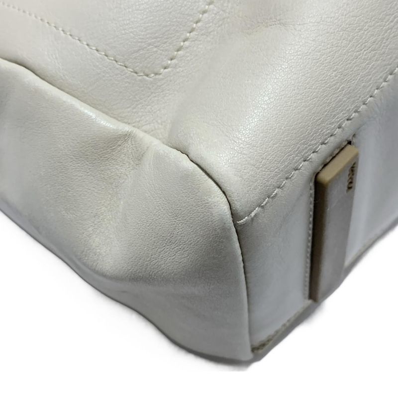 Prada Shoulder Bag - Beige Leather
