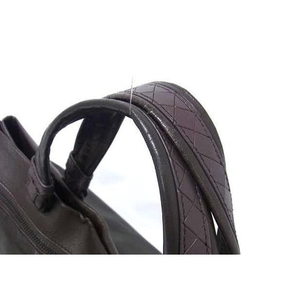 Bottega Veneta Handbag Intrecciato Scolpito Dark Brown Leather — view 2