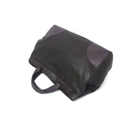 Bottega Veneta Handbag Intrecciato Scolpito Dark Brown Leather — view 3