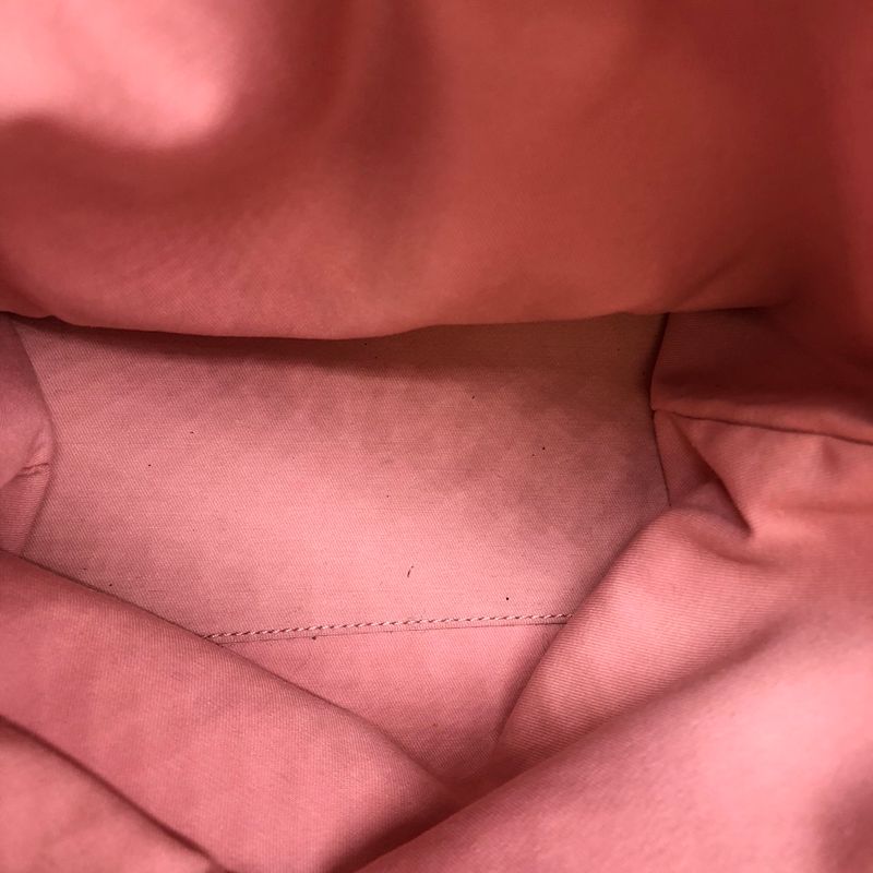 Gucci 120840 Tote Bag Beige/pink GG Canvas/leather Women's Fashion