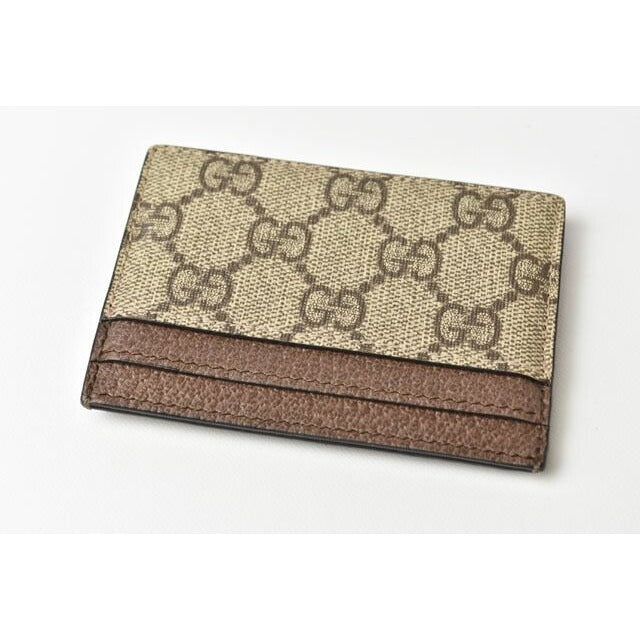 Gucci Card Case Business Holder Beige Brown 96 iwg 8745 — view 4