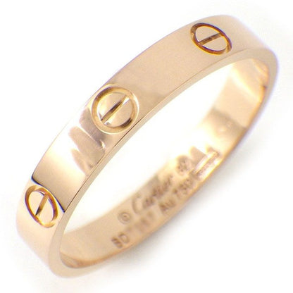 Cartier Ring Love Small Model SM 18K Pink Gold 62