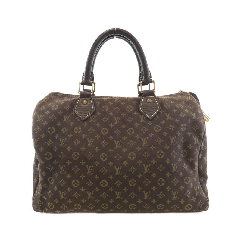 Louis Vuitton Monogram Mini Lin Speedy 30 cm Boston Bag