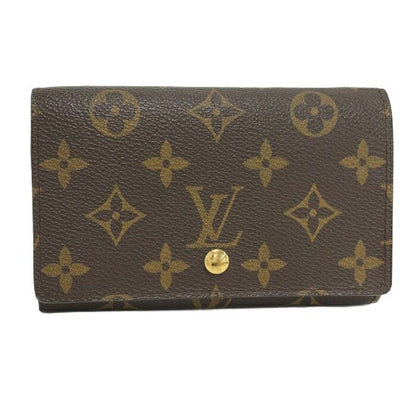 Louis Vuitton Portmonnais Bietresole Fold Wallet Monogram Brown M61730