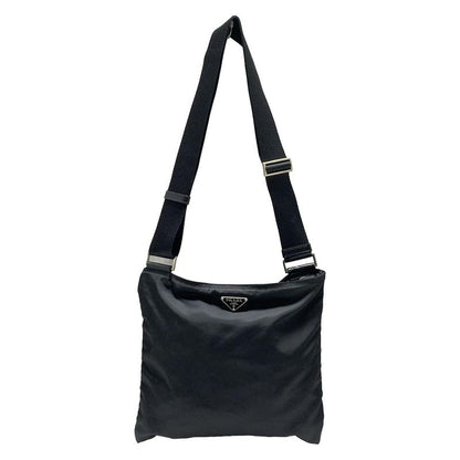 Prada Shoulder Bag - Black Leather