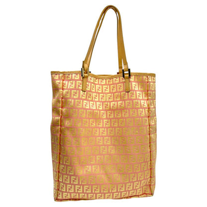 Fendi Zucchini Pattern Tote Bag with Mini Pouch Zucchini Pattern Mini Pouch