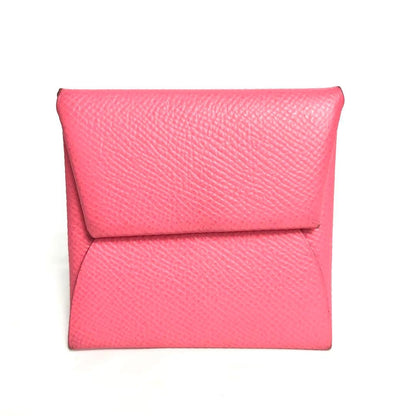 Hermes Bastia Coin Case Purse Pink Epson