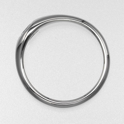 Tiffany & Co Marquise Band Pt950platinum × Diamond #16 Men's 4.18g Ring