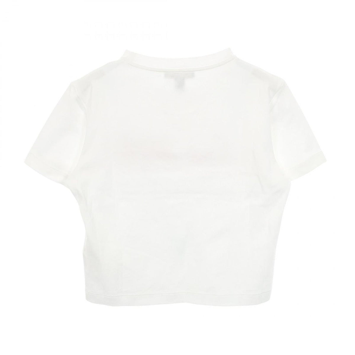 Louis Vuitton Short Sleeve T-Shirt Logo Embroidery White Cotton — view 2