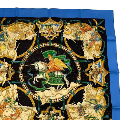Hermes Scarf Carre 90 le Triomphe du Paladin Victory of the Knights Justice — view 4
