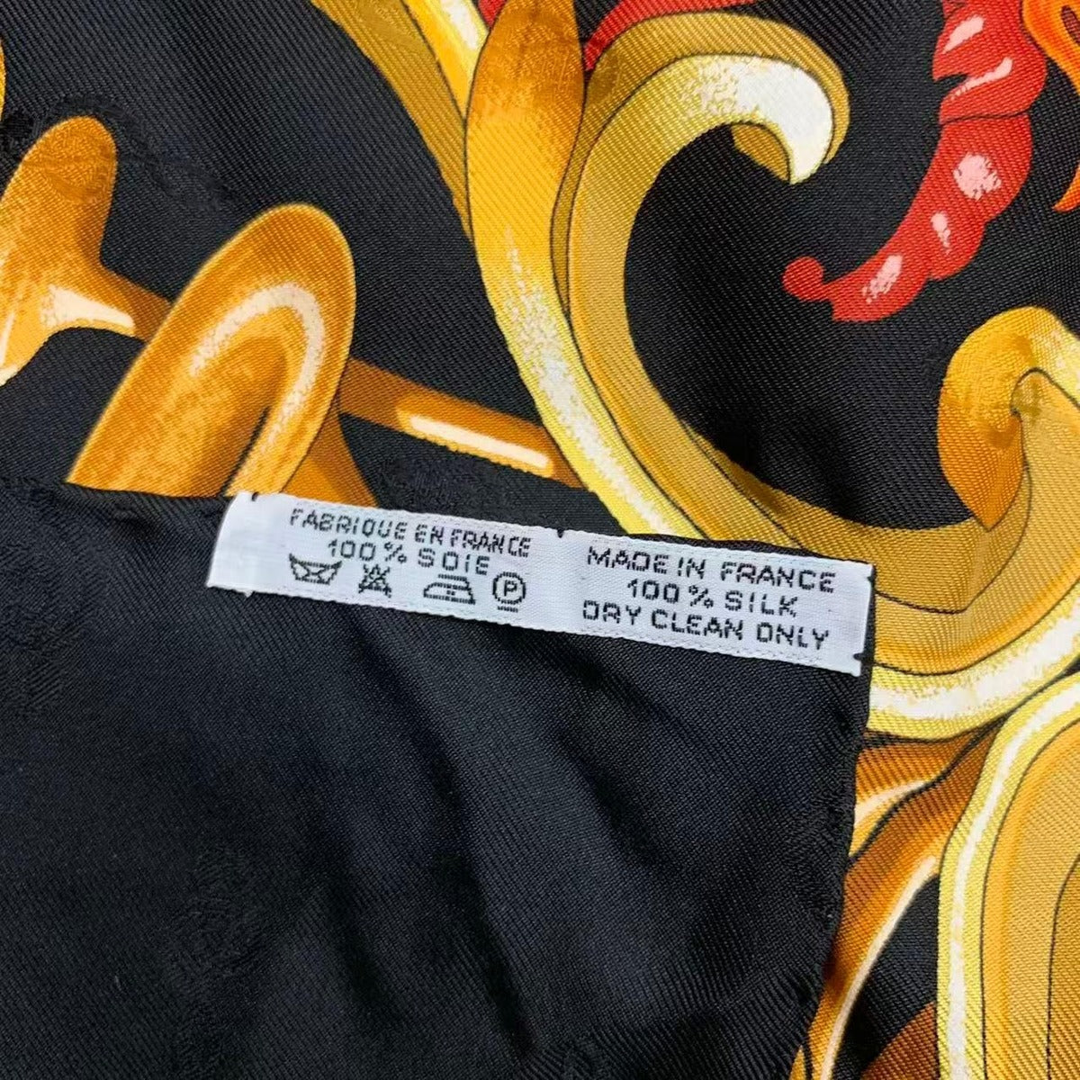 Hermes Scarf 100% Silk Carre 90 Orgauphone ET Autres Mecaniques Pipe Organ — view 8