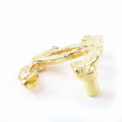 CHANEL Abb103 B23A Coco Mark Brooch Small Fashion Accessory Gold Made In Italy