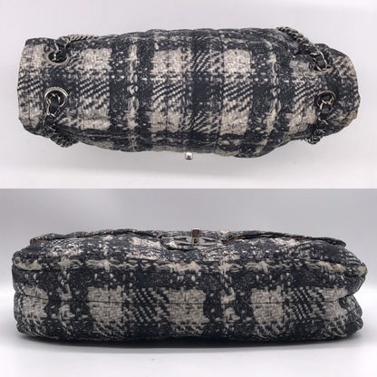 Chanel Nylon Tweed Chain Shoulder Bag Price Negotiation Welcome — view 4