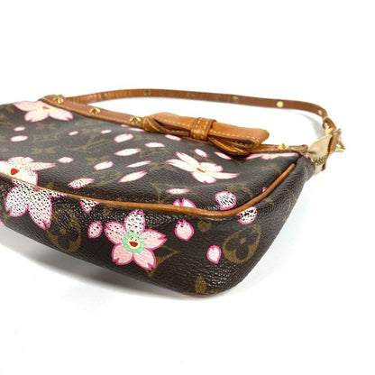 Louis Vuitton Handbag Pochette Accessoire M92006 Monogram Cherry Blossom Canvas