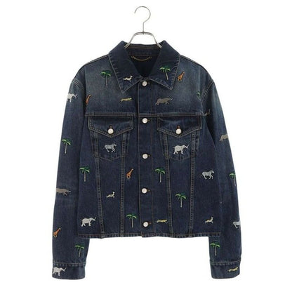 Louis Vuitton Xy3 Animal Embroidery Denim Jacket 50