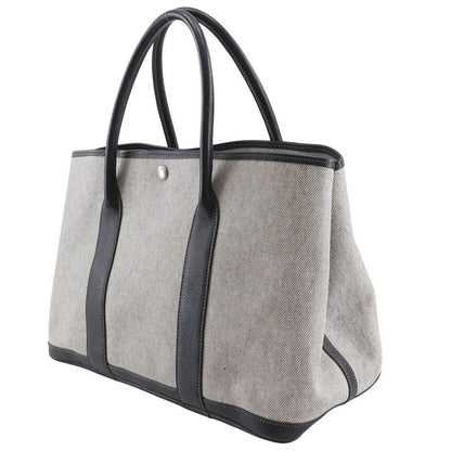 Hermes Garden Party 36 PM Toile Ash Gray Ladies Tote Bag