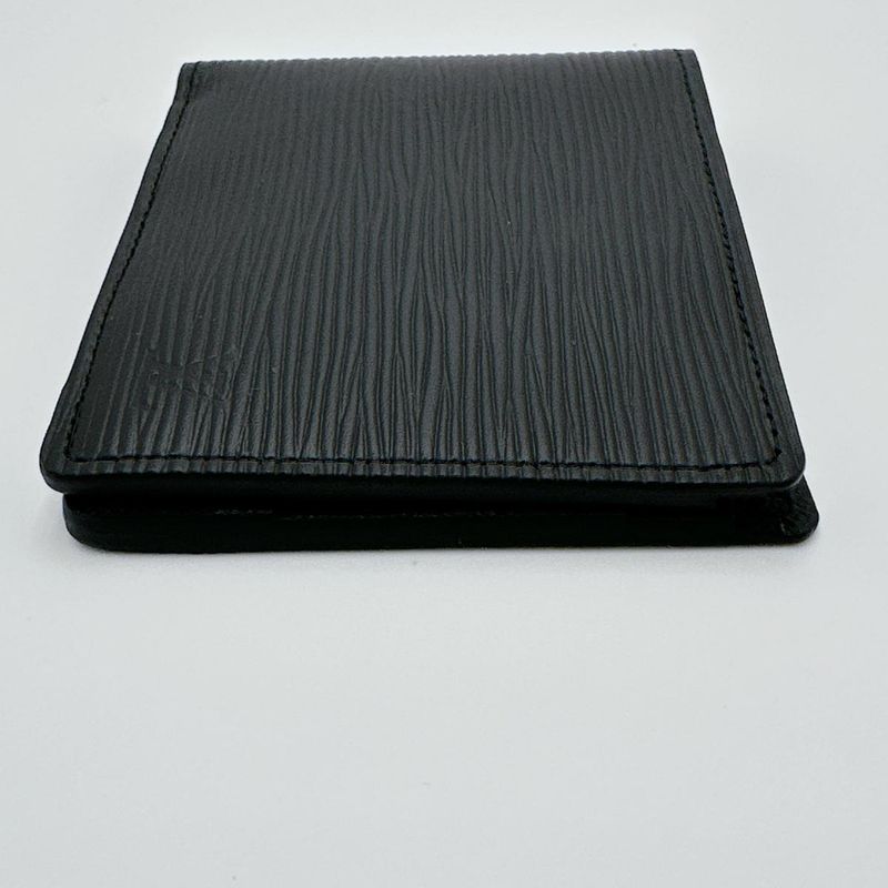 Louis Vuitton M60662 Epi Portefeuille Multiple Fold Wallet Louis Vuitton Black
