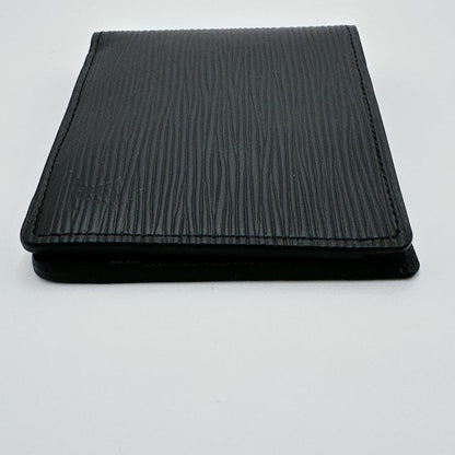Louis Vuitton M60662 Epi Portefeuille Multiple Fold Wallet Louis Vuitton Black