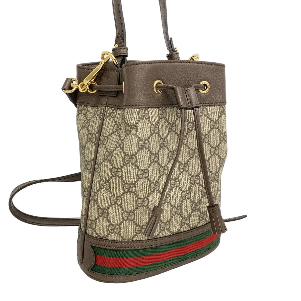 Gucci Handbag Ophidia Brown Gold 2-Way — view 2