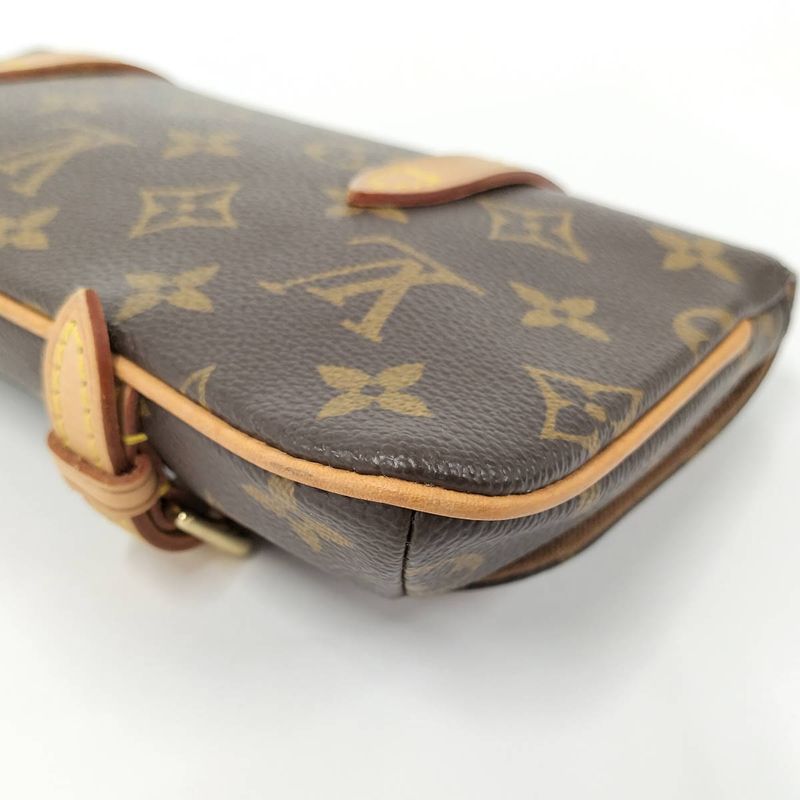 Louis Vuitton Pochette Marelle Handbag Monogram Brown M51159