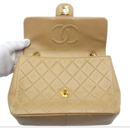 Chanel Mini Quilted Leather Chain Shoulder Bag — view 7