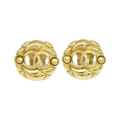 Chanel Classic Gold Earrings