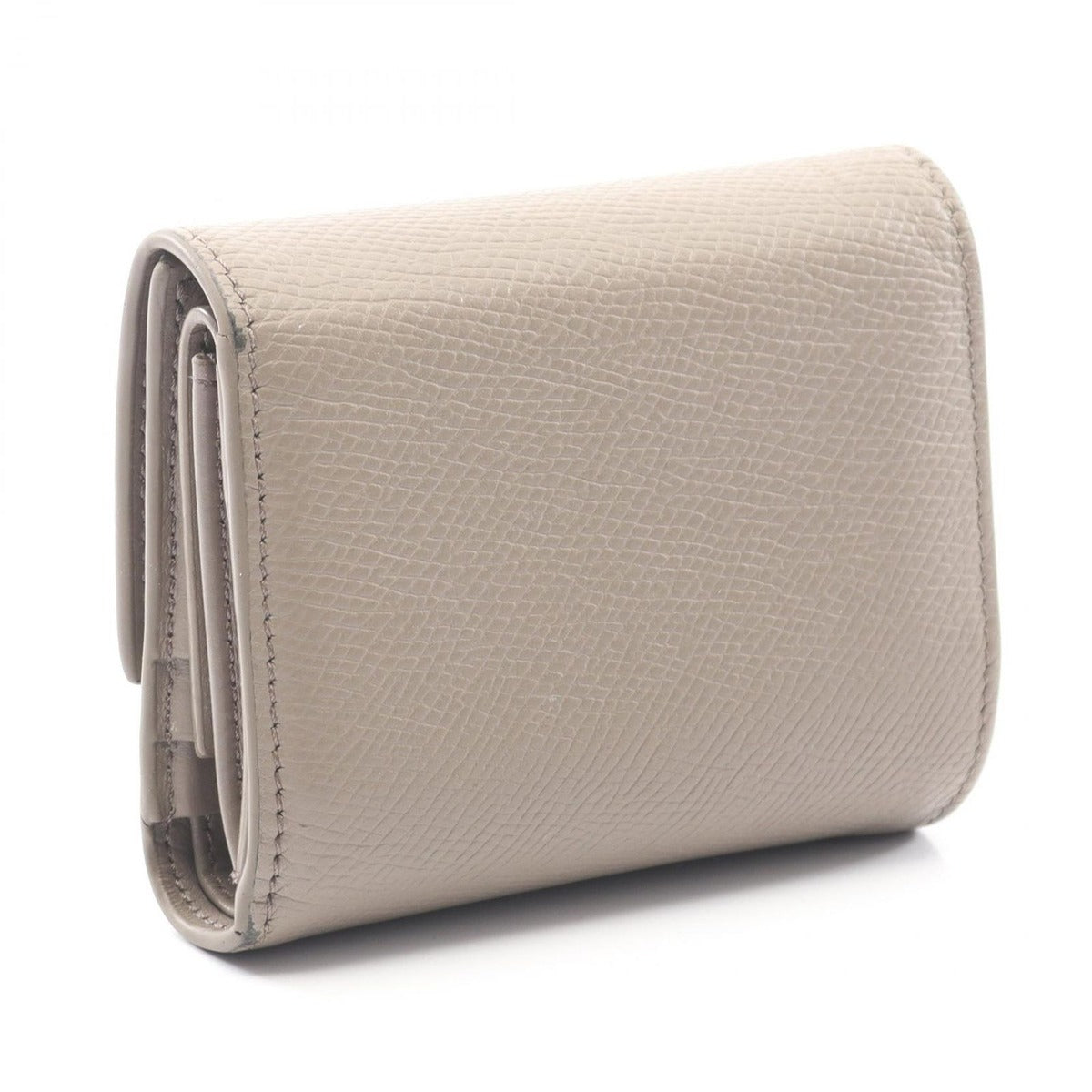 Celine Trifold Wallet Small Gray Leather — view 2