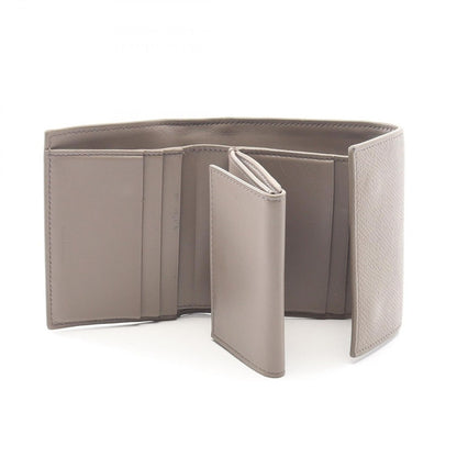 Celine Trifold Wallet Small Gray Leather — view 3
