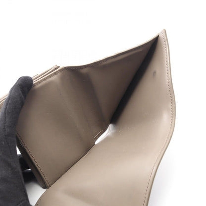 Celine Trifold Wallet Small Gray Leather — view 9