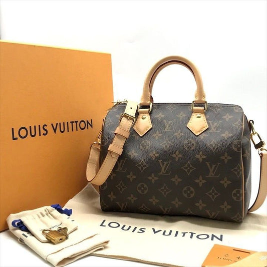 Louis Vuitton Monogram Speedy Bandouliere 25 2-Way Purse
