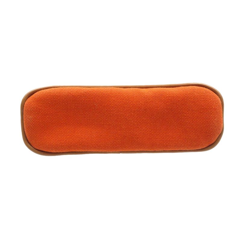 Hermes Bolide Pouch 16 Mini Cotton Leather Orange Pouch 1210 Hermes