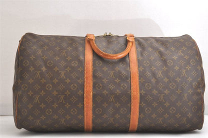 Louis Vuitton Monogram Keepall 60 Travel Boston Bag Old Shape LV 3218n