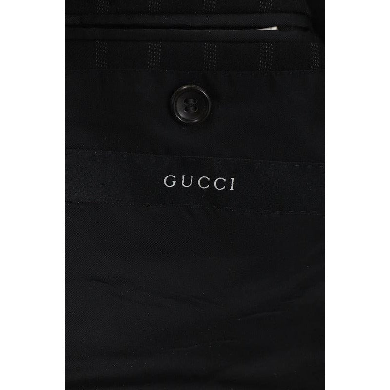 Gucci Z9525 Peaked Lapel 2 B Striped Jacket 44 — view 3