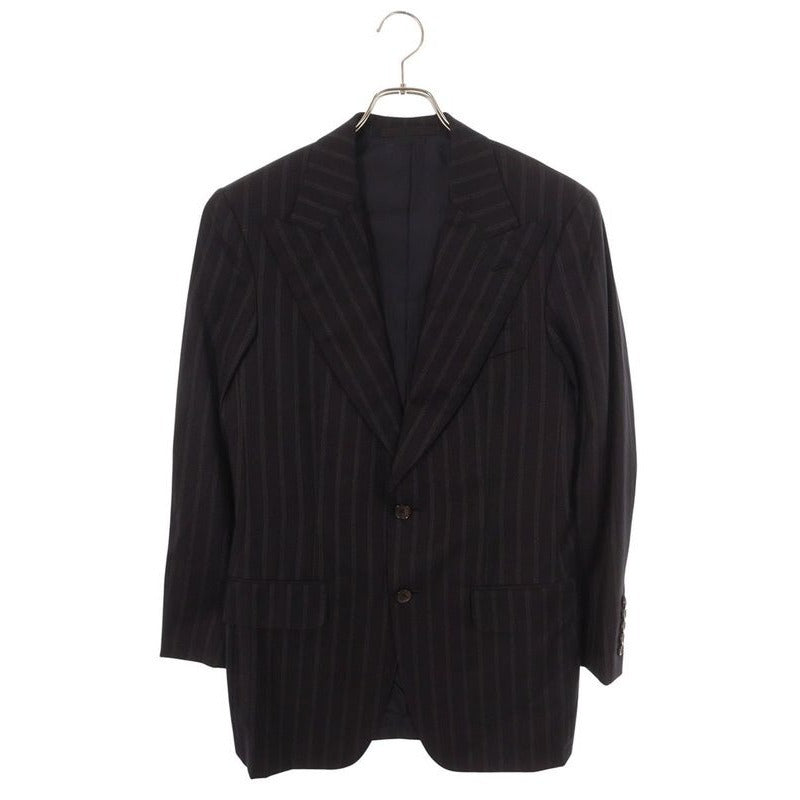 Gucci Z9525 Peaked Lapel 2 B Striped Jacket 44