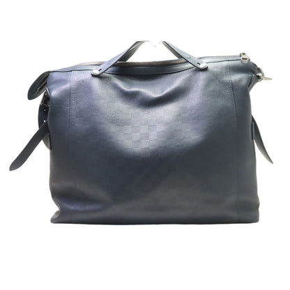 Louis Vuitton Damier Infini Leather Navy 2-Way Hand Tote Bag