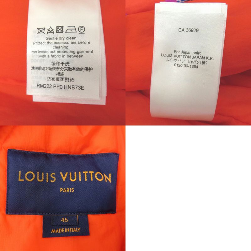 Louis Vuitton Diamond Damier Pattern Graphic Bomber Graphique Bomber Jacket