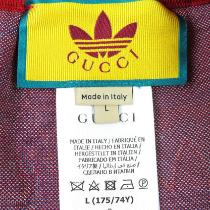 Gucci Adidas Trefoil Jacado Shorts Red Blue Beige — view 5