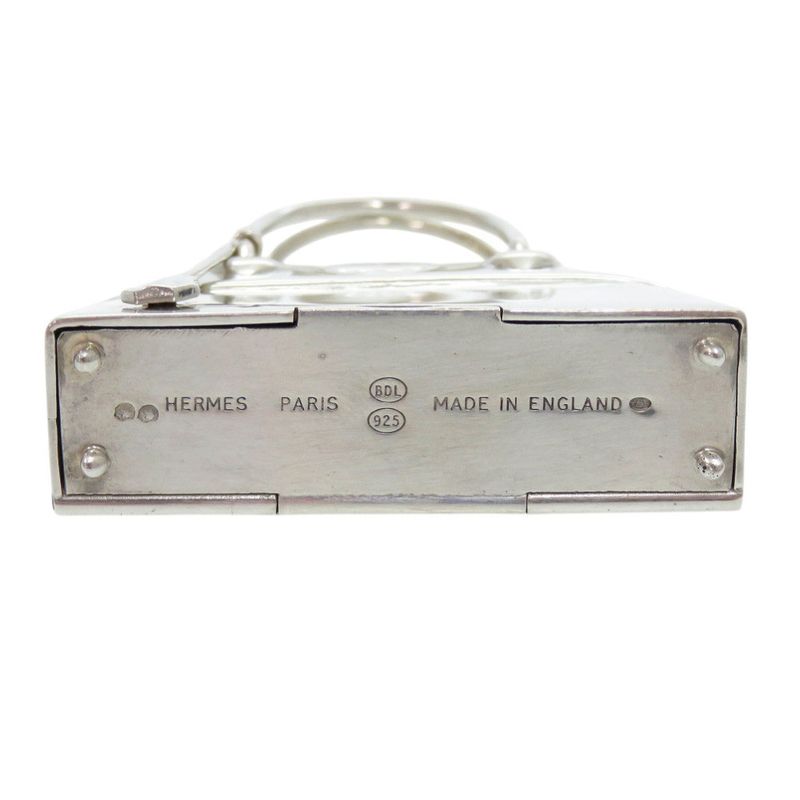 Hermes Bolide Pill Case Silver 925