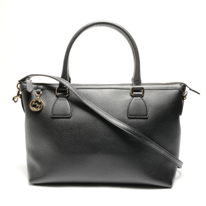 Gucci Tote Interlocking 2-Way Leather