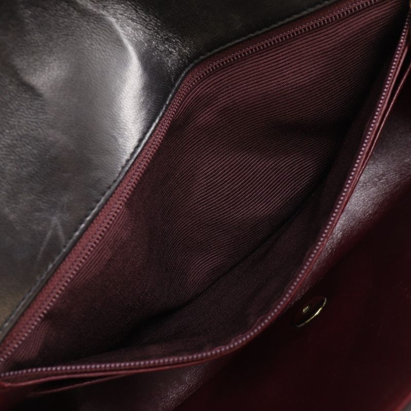 Chanel Diana 25 Matelasse Chain Shoulder Vintage A01165 Lambskin Black Ladies