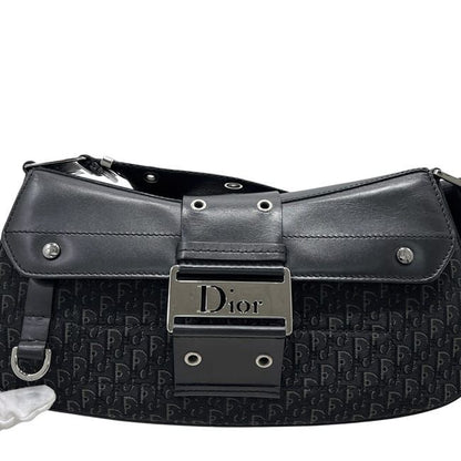 Christian Dior Shoulder Bag Street Chic Black