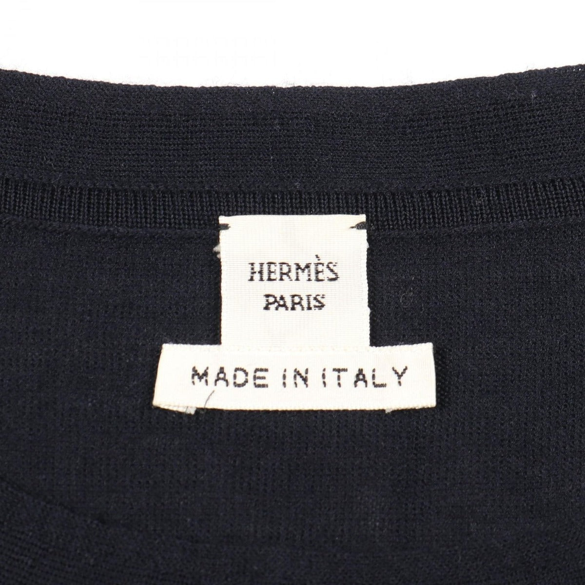 Hermes Knit Twill Lane Eperon D'or Bandana Wool Silk Sweater — view 3