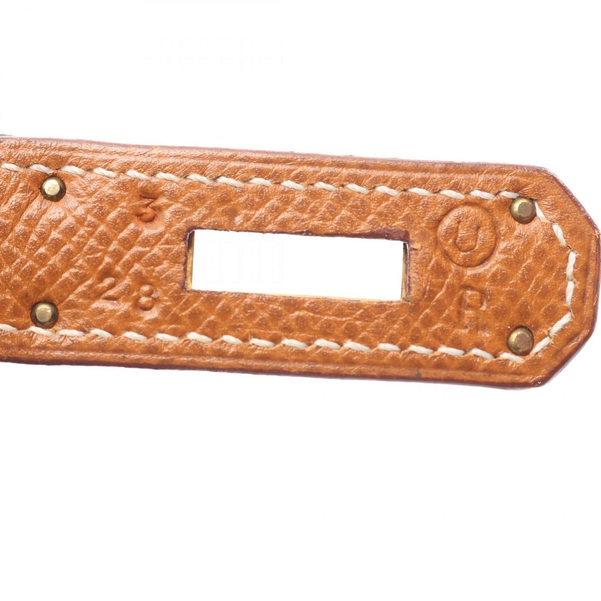 Hermes Handbag Kelly 32 Ecru Gold Beige Brown — view 5