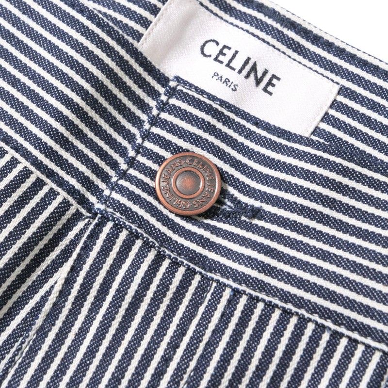 Celine Pants Size 27 Straight Hickory Pants Made In Italy 20241203 Ra2329