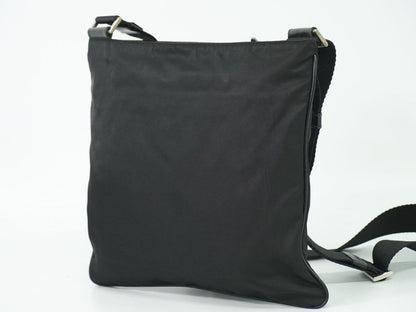Authentic Prada Nylon Shoulder Bag Pochette Black Bag Pre-owned [follow-up