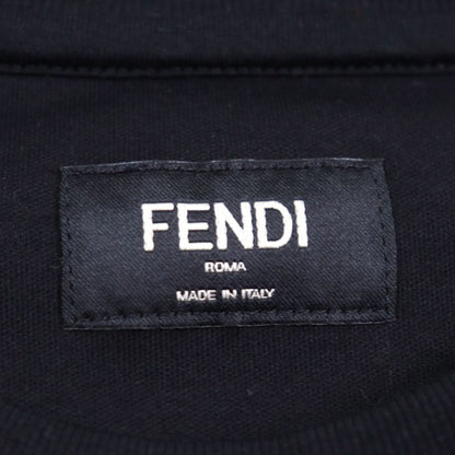 Fendi Fy1217 Made In 2023 100% Cotton Sequins With Logo Crew Neck Short Sleeves