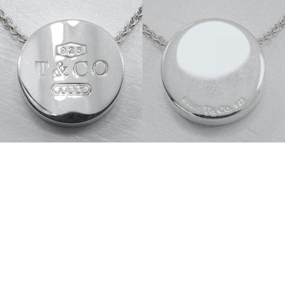 Tiffany & Co 1837 Concave Circle 925 Silver Unisex 11.3g Necklace